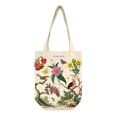 Sac fourre-tout vintage - floreale