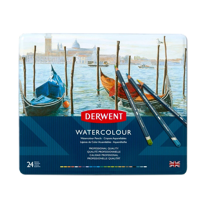 24-Pack Watercolour Pencils