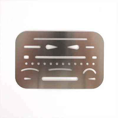 Metal shield for eraser