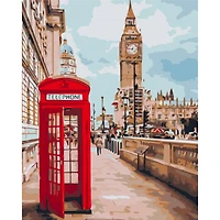 Paint by Numbers Kit - "Symbols of London"
