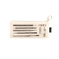 Small Canvas Pouch - 19.5 x 8 cm