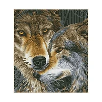 Kit créatif Diamond Dotz - Les loups