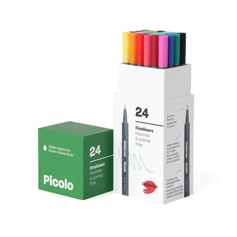 Pack Picolo Fineliners Set - 0.4 mm