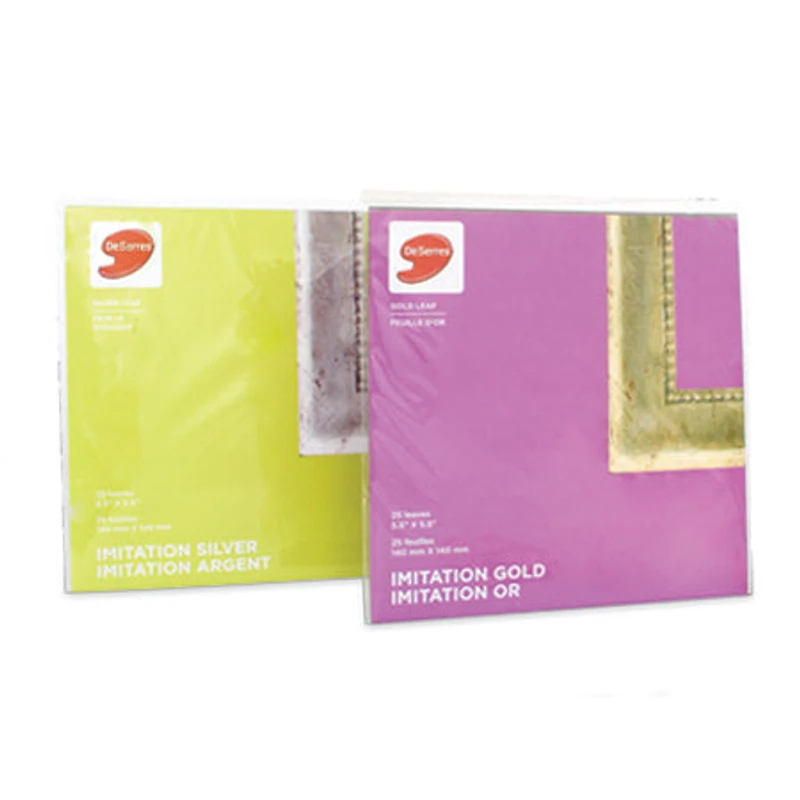 Deserres imitation gold leaf sheets - Copper
