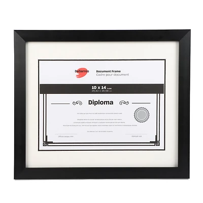 Double Mat Document Frame