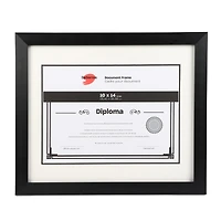 Double Mat Document Frame