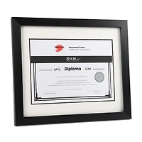 Double Mat Document Frame