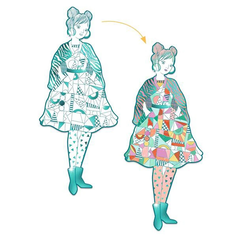 Fashion Colouring - Ladies, Rebekka & Friends