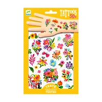 Temporary Tattoos - Aqua Flor