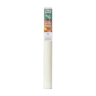 Toile à broder Aïda – 14 points, blanc antique