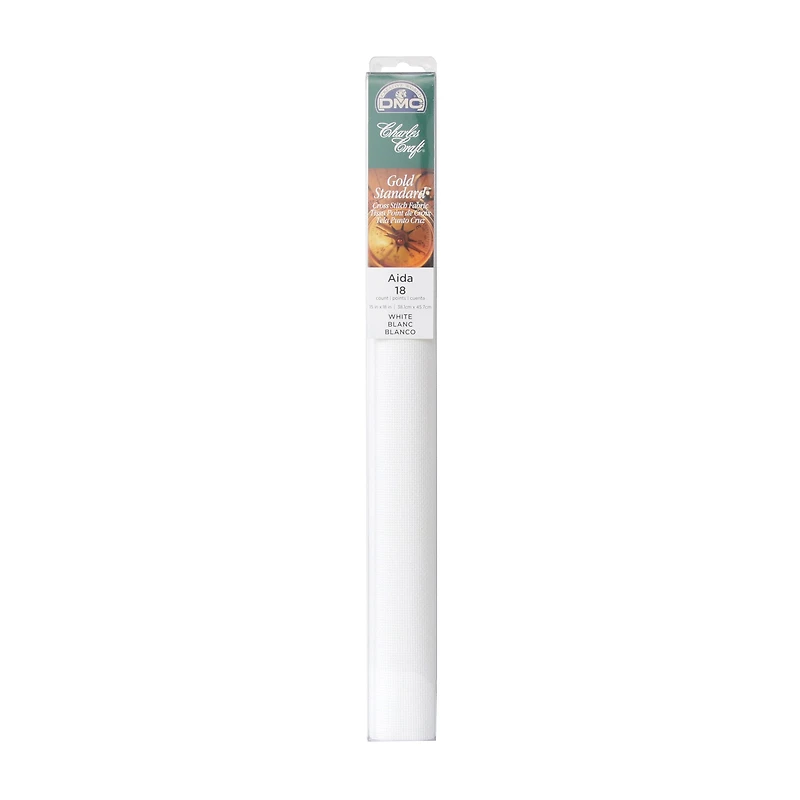 Aïda Needlework Fabric — 18 Count, White