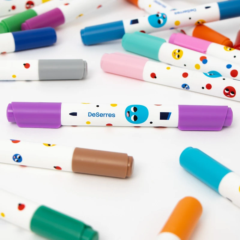 18-Pack Duo Bambino Markers