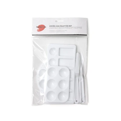Palettes & Painting Knives Set