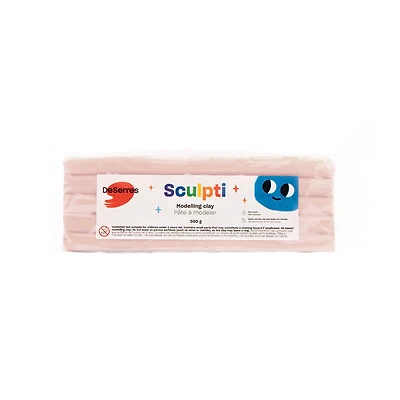 Sculpti Kids' Modelling Clay - Pastel Colours, 500 g