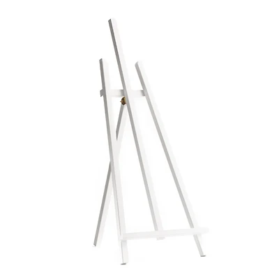 Chevalet de table - blanc, 24 po