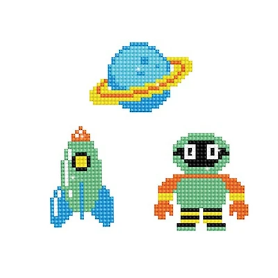 3-Pack DOTZIES Stickers - Space