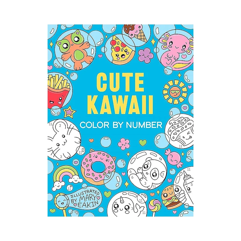 Cute Kawaii Color by Number