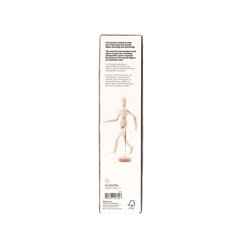Wooden Mannequin - 12 in