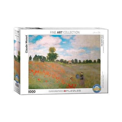 Casse-tête 1000 mcx - « Les coquelicots »