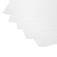 Ens. 5 feuilles papier Tiepolo - extra blanc
