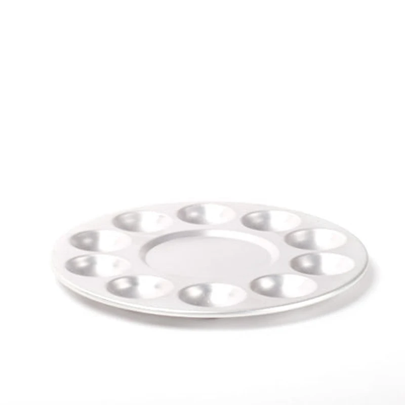 Aluminium colour palette 10 holes