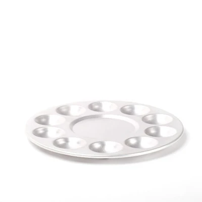 Aluminium colour palette 10 holes