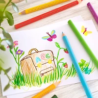 36-Pack Colour Grip Water-Soluble Coloured Pencils