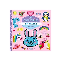 Je colorie en pixels kawaii - French Ed