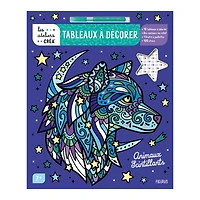 Tableaux à décorer : Animaux scintillants - French Ed.