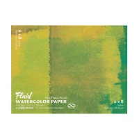 Bloc aquarelle Fluid - pressé à chaud
