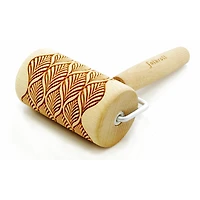 Mini rouleau à pâtisserie embossé - feuille