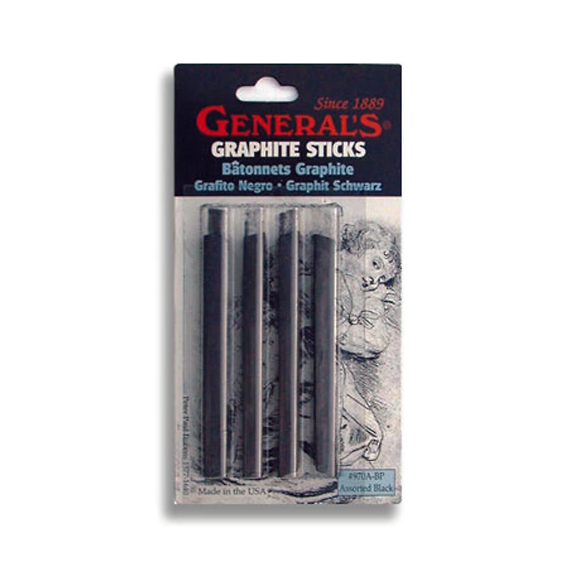 Graphite sticks set