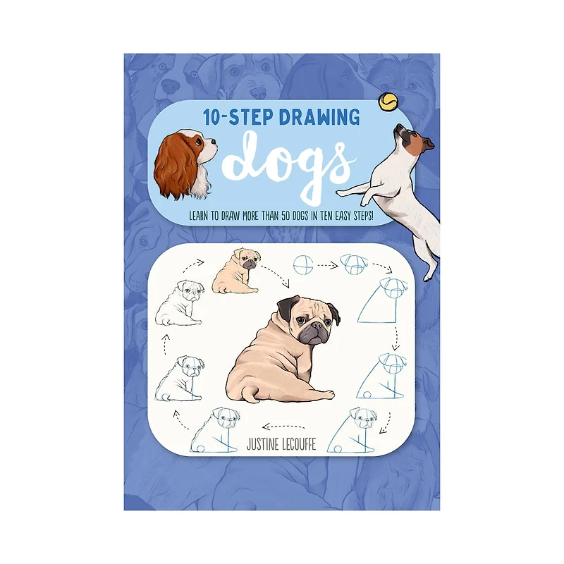 Ten-step drawing dogs - English Ed.