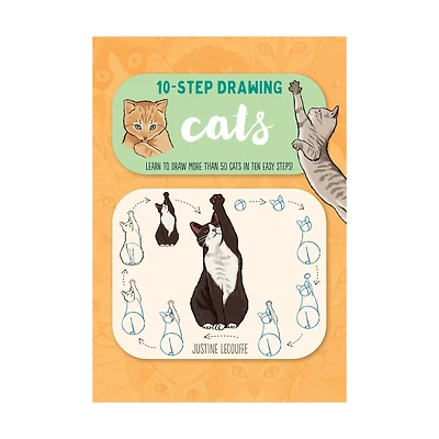 Ten-step drawing cats - English Ed.