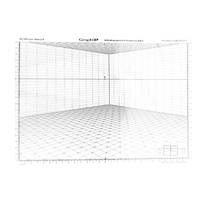 Grille de perspective A4