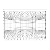 Grille de perspective A4 - frontale