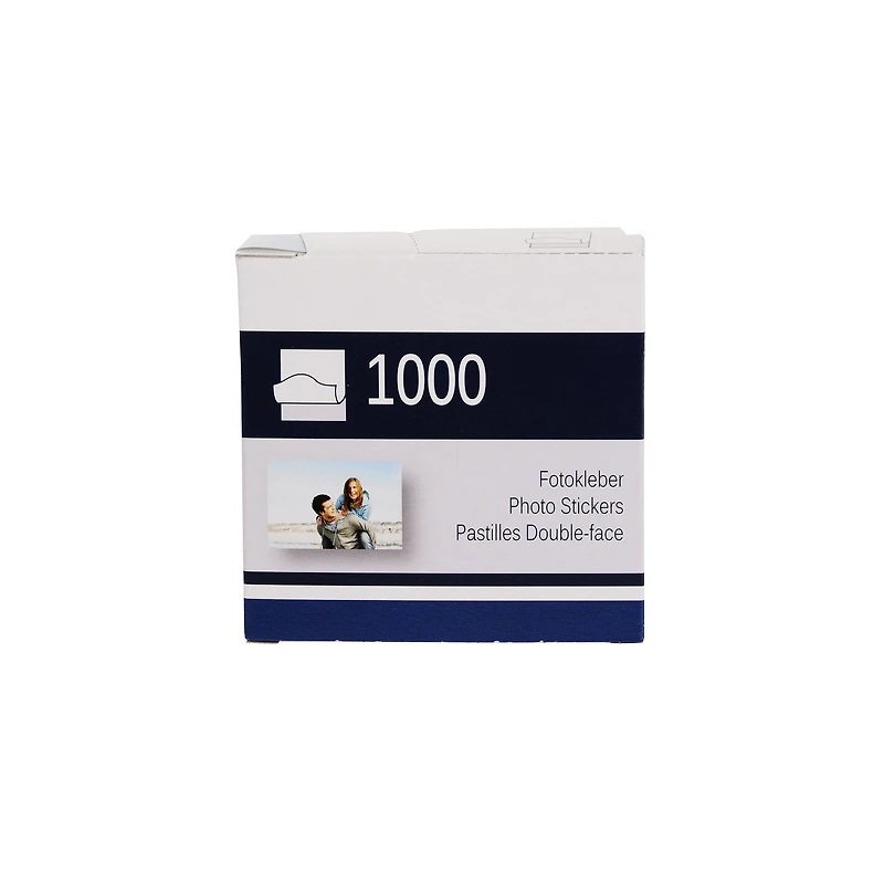 Pqt. de 1000 pastilles double-face