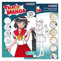 Trace Manga Stencil