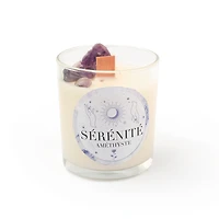 DIY Lithotherapy Candle Kit - Amethyst