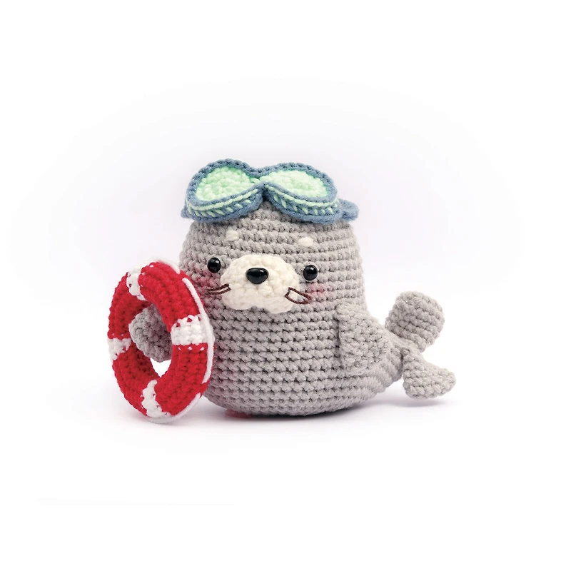 Kit crochet minigurumi - phoque