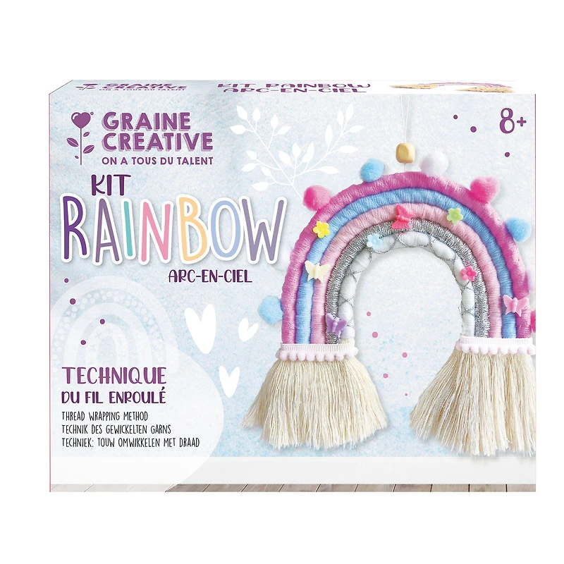 Kit fil enroulé - arc-en-ciel