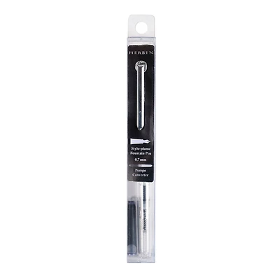 Stylo plume transparent - moyen