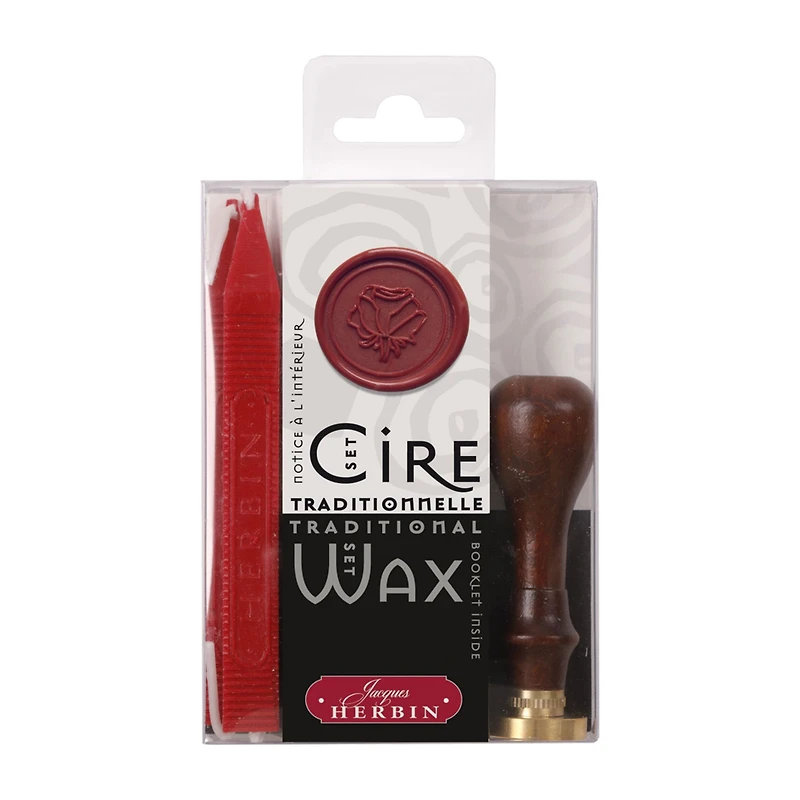Traditional Sealing Wax & Seal Set