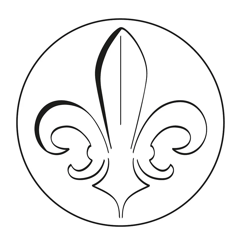 Traditional Sealing Wax & Seal Set - Fleur-De-Lis