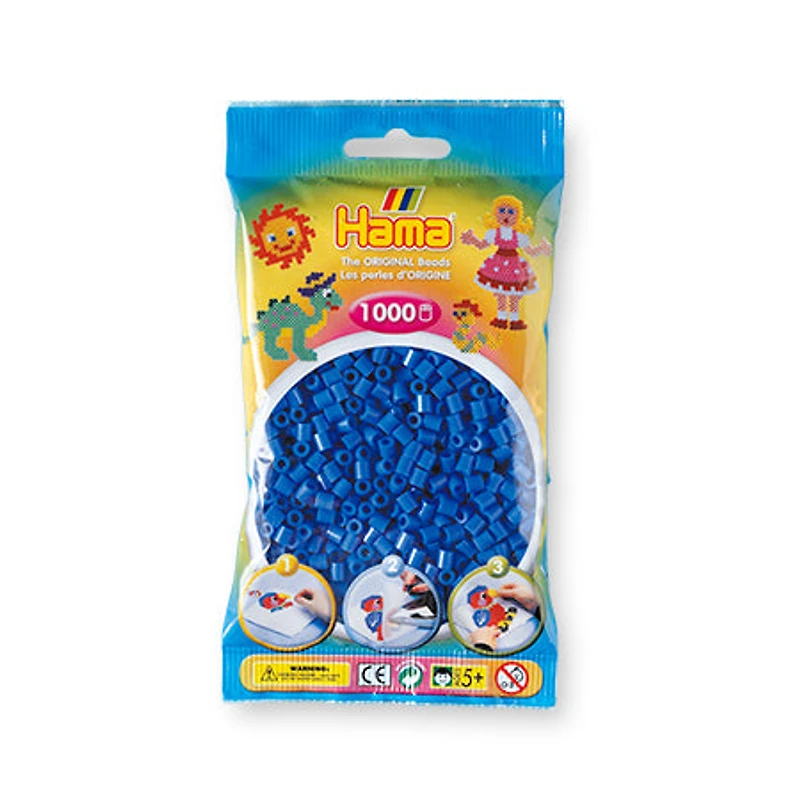 1,000-Pack Hama Midi Beads