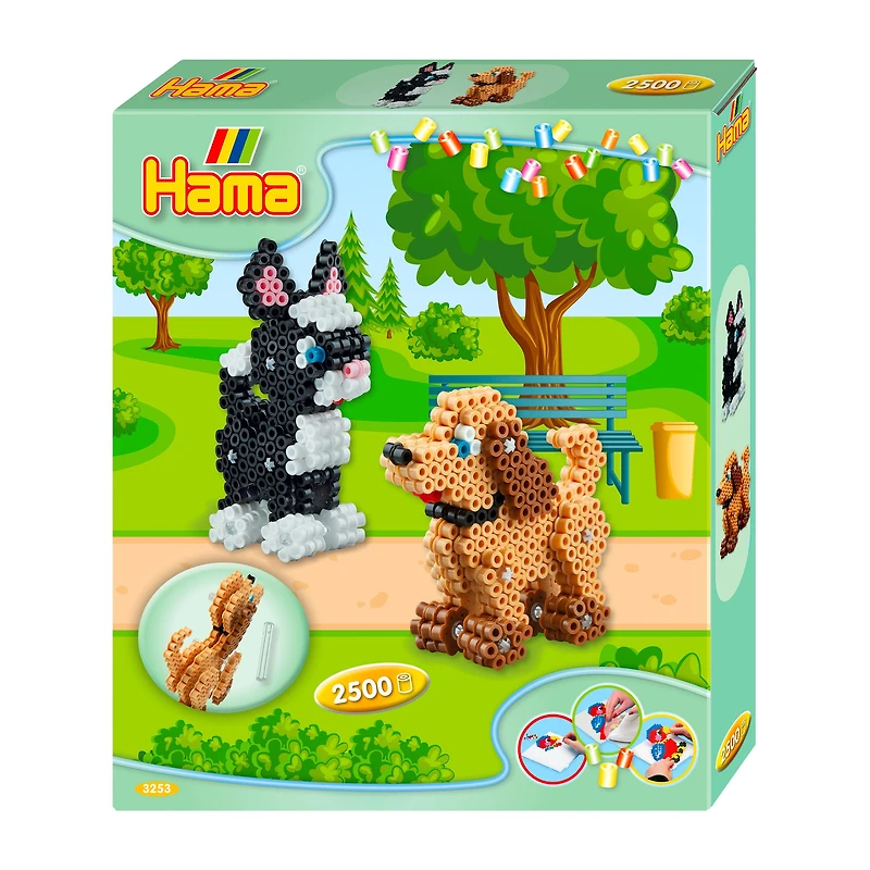 Hama Gift Box - 3D Cat & Dog