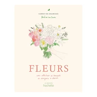 Carnet de coloriage : Fleurs - French Ed.