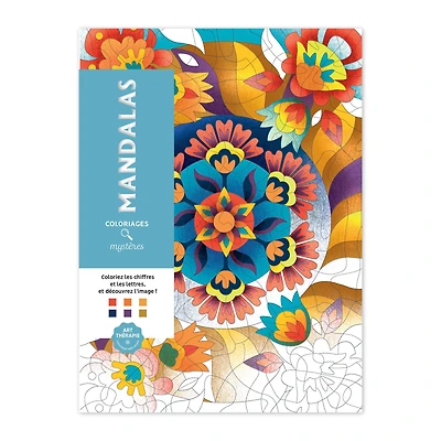Mandalas : coloriages mystères - éd. française
