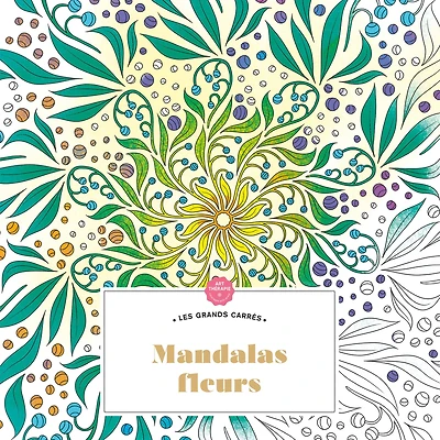 Mandalas fleurs - French Ed.