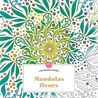 Mandalas fleurs - French Ed.